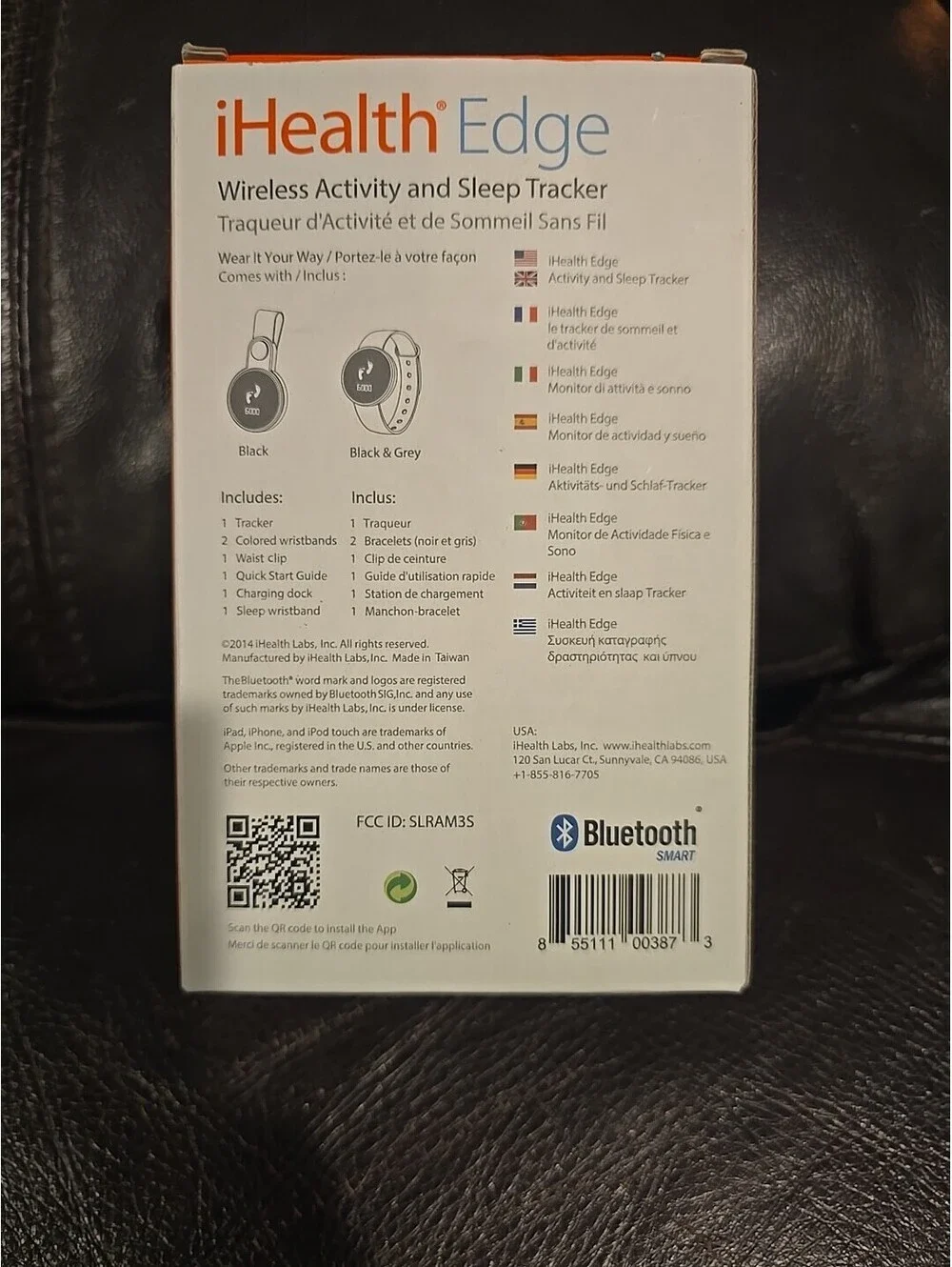 iHealth Edge Wireless Activity And Sleep Tracker